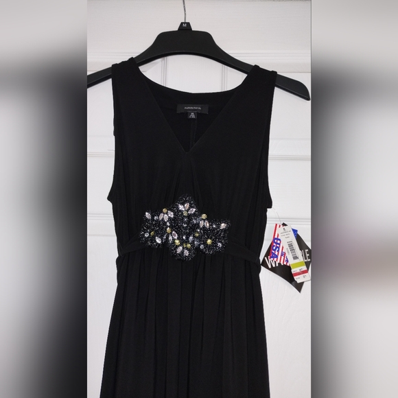 Women's Evening Casual Dress - Picture 3 of 5